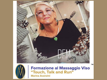 massaggio al viso Touch Talk and Run Marina Avanzini